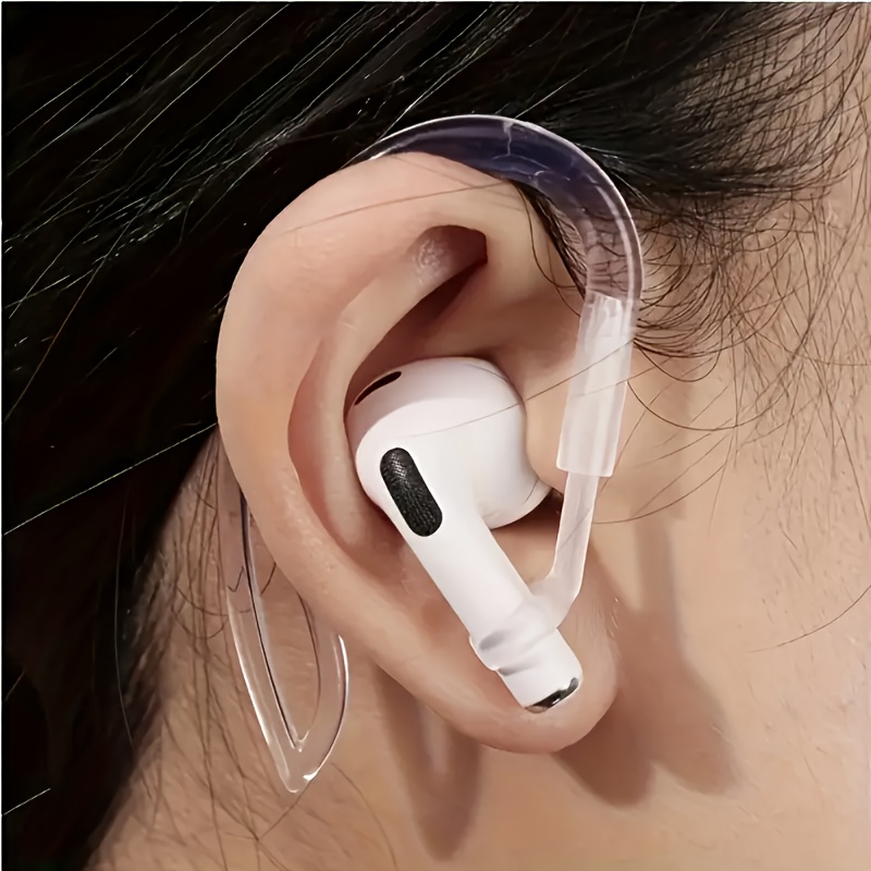 Sports Earphone Hook - 2 Stück drehbare, ausziehbare, diebstahlsichere Ohrhörer-Haken,