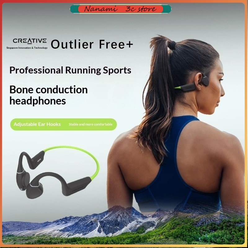 Sports Earphone Hook - Creative Outlier Kostenlose wasserdichte Knochenleitungs-Ohrhörer, kabellose