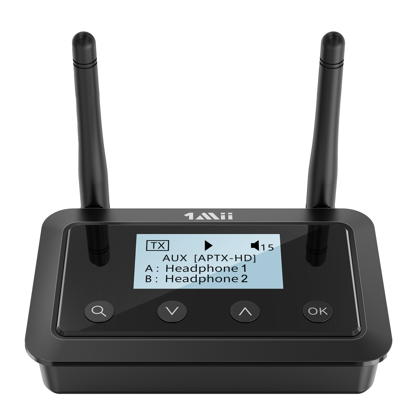 Bluetooth Adapter Receiver - 1Mii B03+ Heimkino Langstrecken-Bluetooth-Adapter mit Geringer