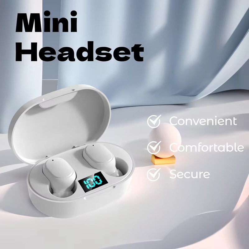 Wireless Earbuds Tws - A6S TWS Kopfhörer Drahtloses Bluetooth-Headset Touch-Control-Ohrhörer