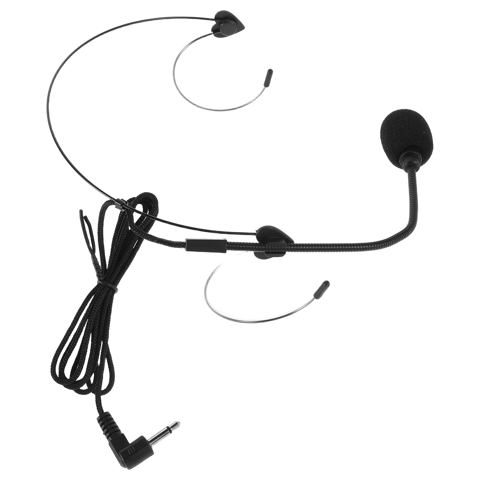 Wired Earphone Mic - Kabelgebundenes Headset-Mikrofon, kleines Mikrofon zum Aufhängen
