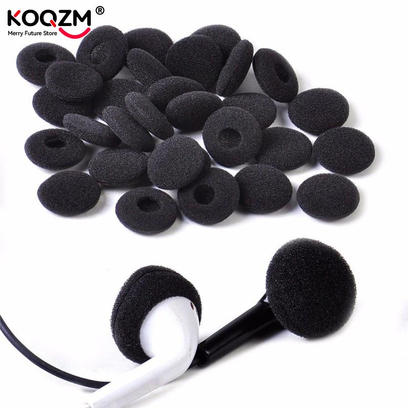 Earphone Foam Tip - 30 stücke Sponge Covers Tipps Schwarz