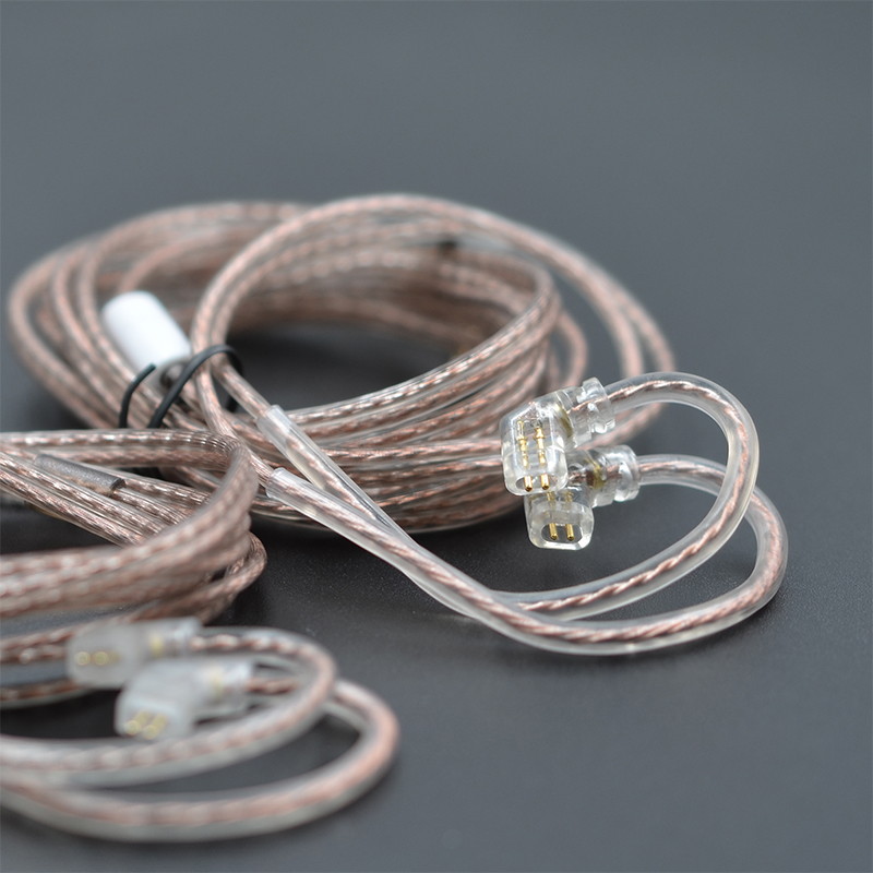Wired Earphone Mic - Original KZ Kopfhörerkabel aus Sauerstofffreiem Kupfer