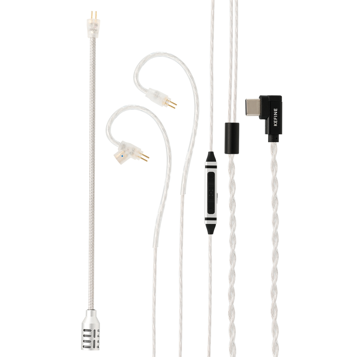 Usb C Earphone - Kefine Gaming-Kabel für HiFi-Kopfhörer mit USB-C-Anschluss