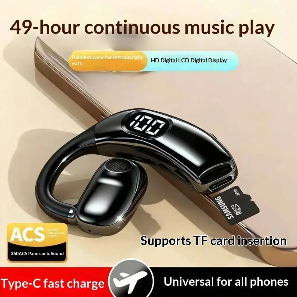 Bluetooth Headset On Ear - Kabellose Bluetooth-Kopfhörer mit Mikrofon, Unterstützung für