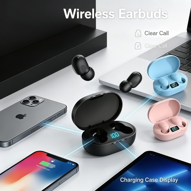 2026 Neue TWS E6S Fone Bluetoo – Bluetooth Headset On Ear Bewertung und Preis