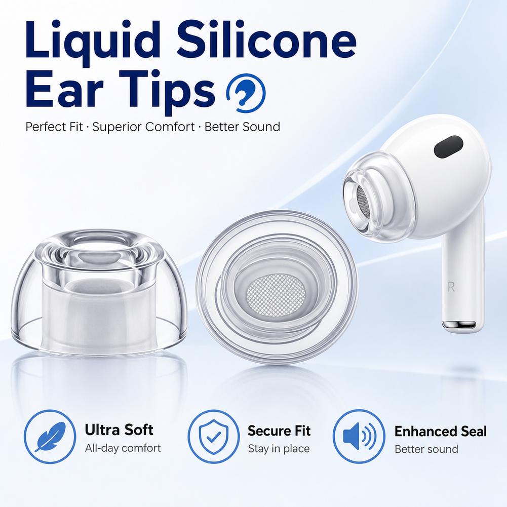 Silikon-Ohrstöpsel für AirPods – Silicone Ear Tip Replacement Bewertung und Preis