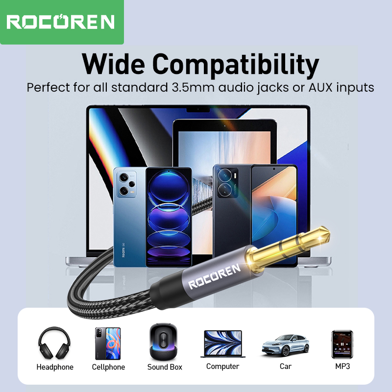 Rocoren 3,5 mm Klinke Audiokab – Cable Extension 3.5 Bewertung und Preis