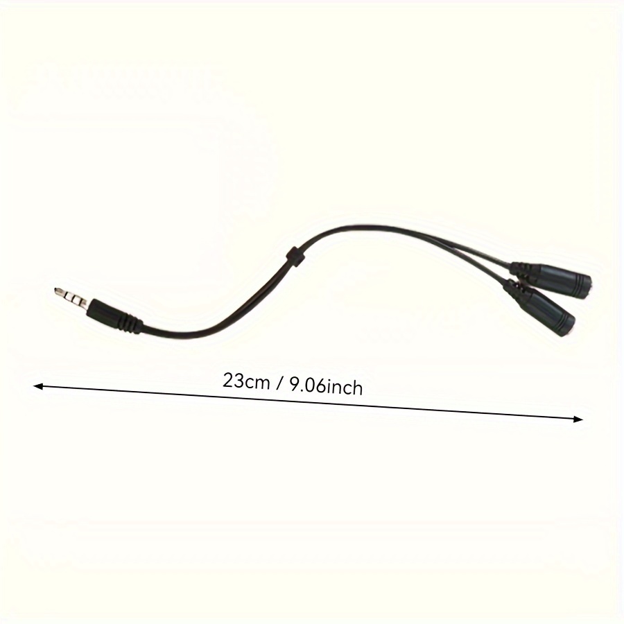 3,5 mm Stereo-Audio 1 Stecker  – Audio Splitter Y Bewertung und Preis