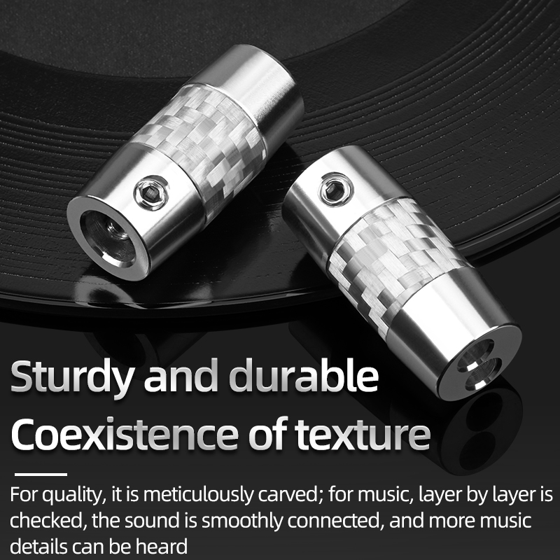 4 stücke Kohle faser y Splitte – Audio Splitter Y Bewertung und Preis