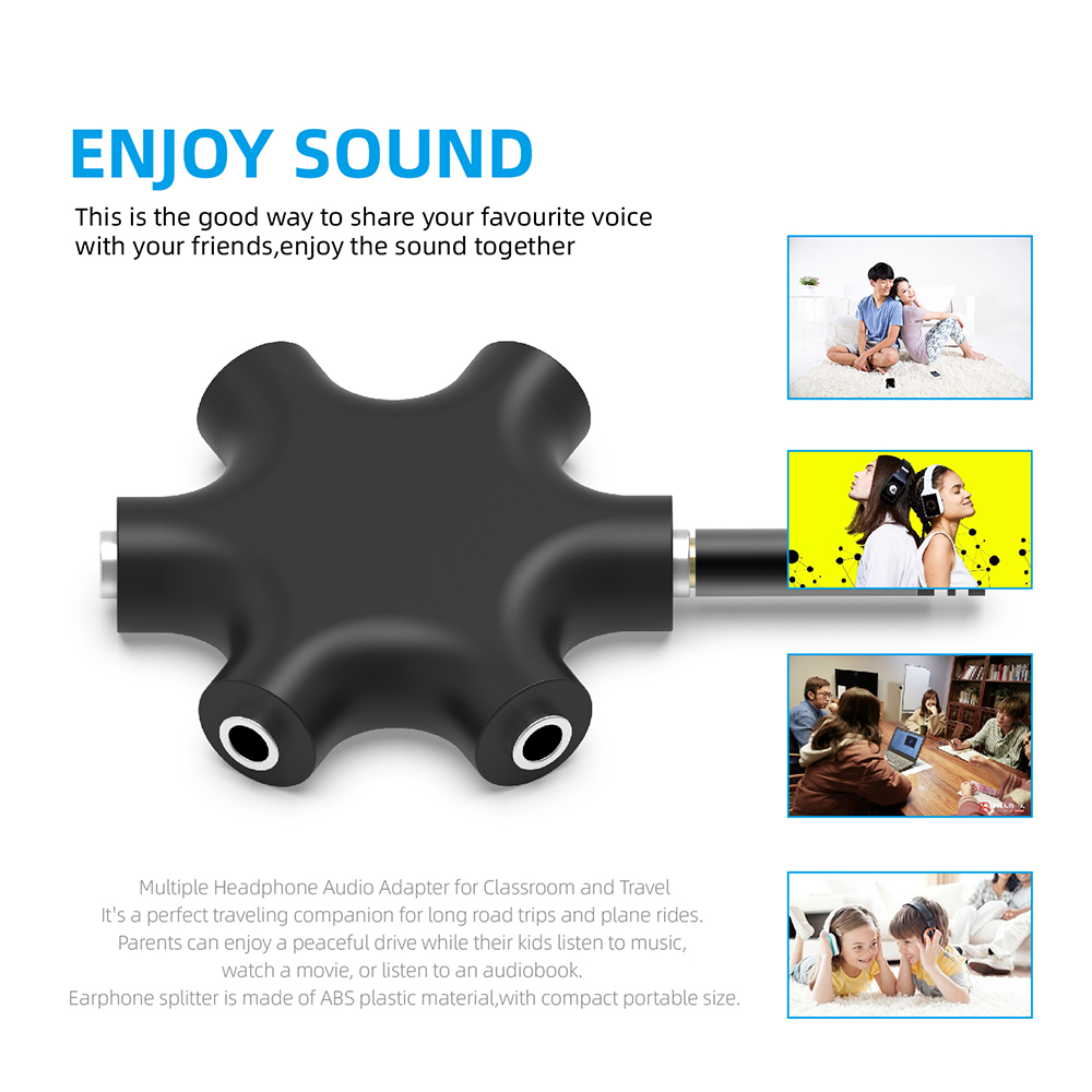 3,5mm Klinkenstecker Kopfhörer – Earphone Splitter Jack Bewertung und Preis