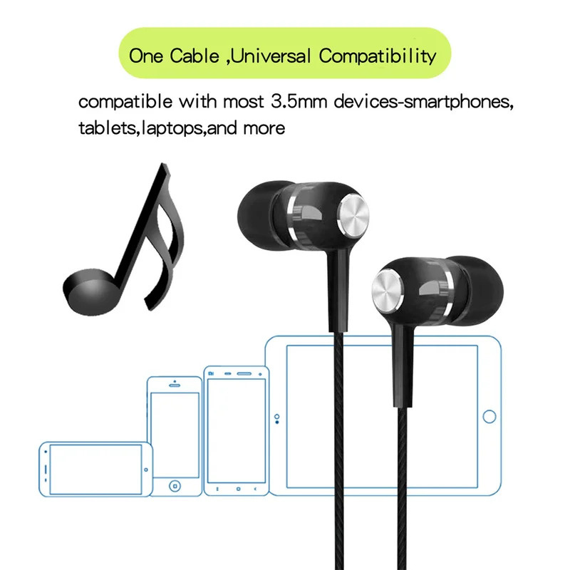 1/2/3/4 Stück 3,5-mm-Kabelgebu – Wired Earphone Mic Bewertung und Preis