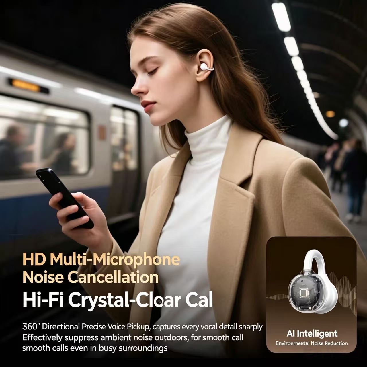 Offene Ohrclip-Bluetooth-Kopfh – Sports Earphone Hook Bewertung und Preis