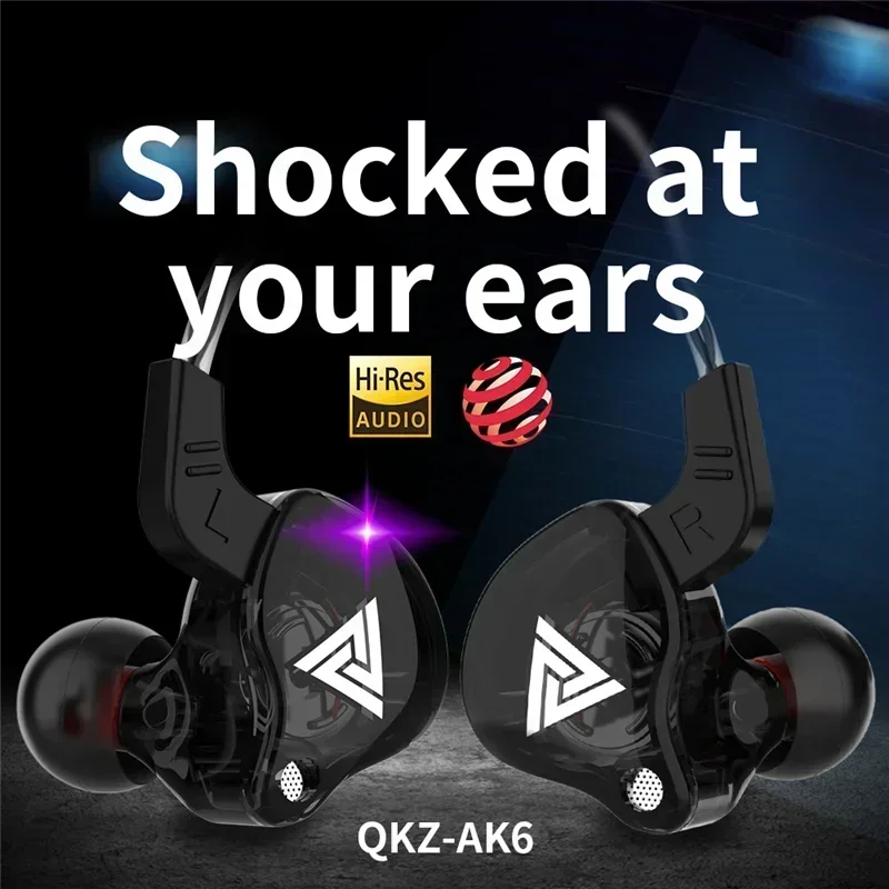 NEUE QKZ AK6 Kupfer-Treiber Hi – Wired Earphone Mic Bewertung und Preis