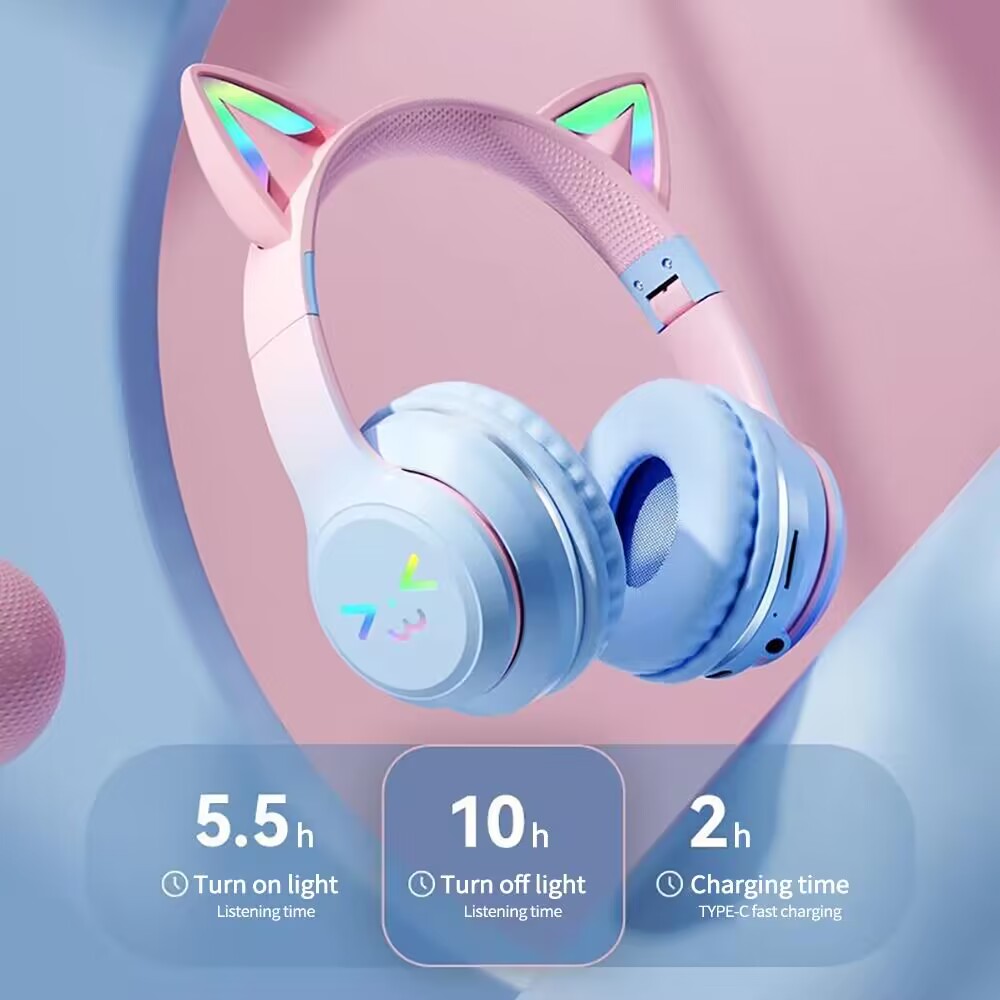 RGB Glow Kopfhörer Drahtlose O – Gaming Headset Rgb Bewertung und Preis