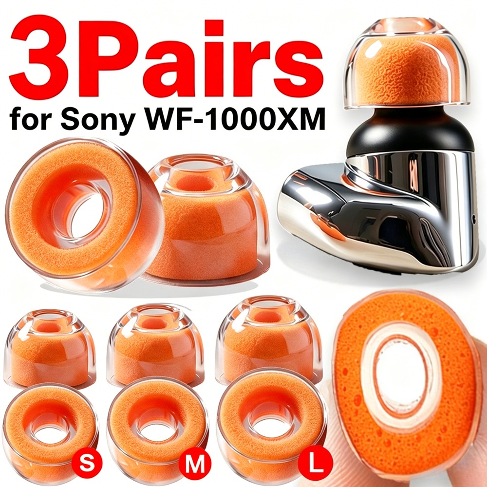 1-3 Paar Ersatz-Ohrstöpsel aus – Earphone Foam Tip Bewertung und Preis