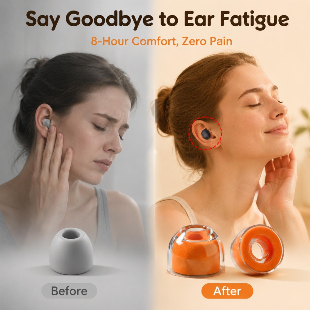 1-3 Paar Ersatz-Ohrstöpsel aus – Earphone Foam Tip Bewertung und Preis