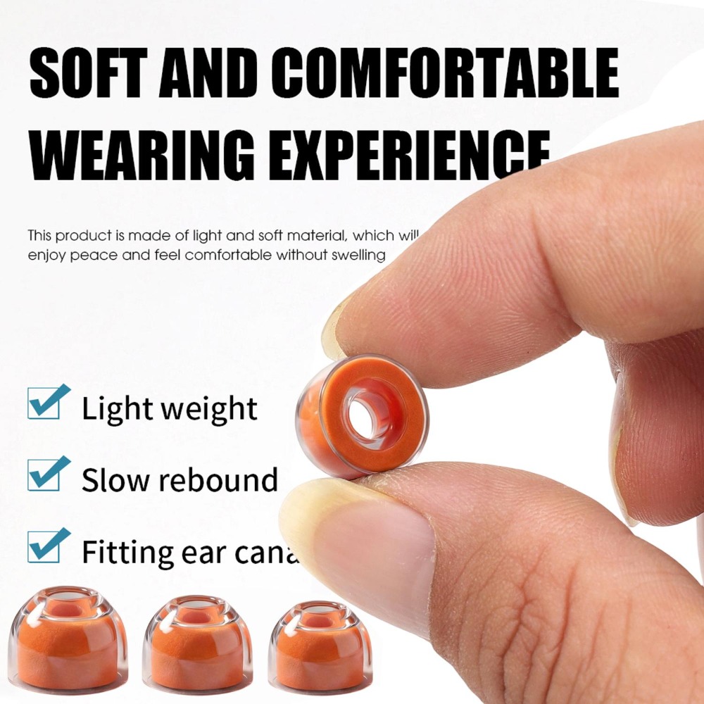 1-3 Paar Ersatz-Ohrstöpsel aus – Earphone Foam Tip Bewertung und Preis