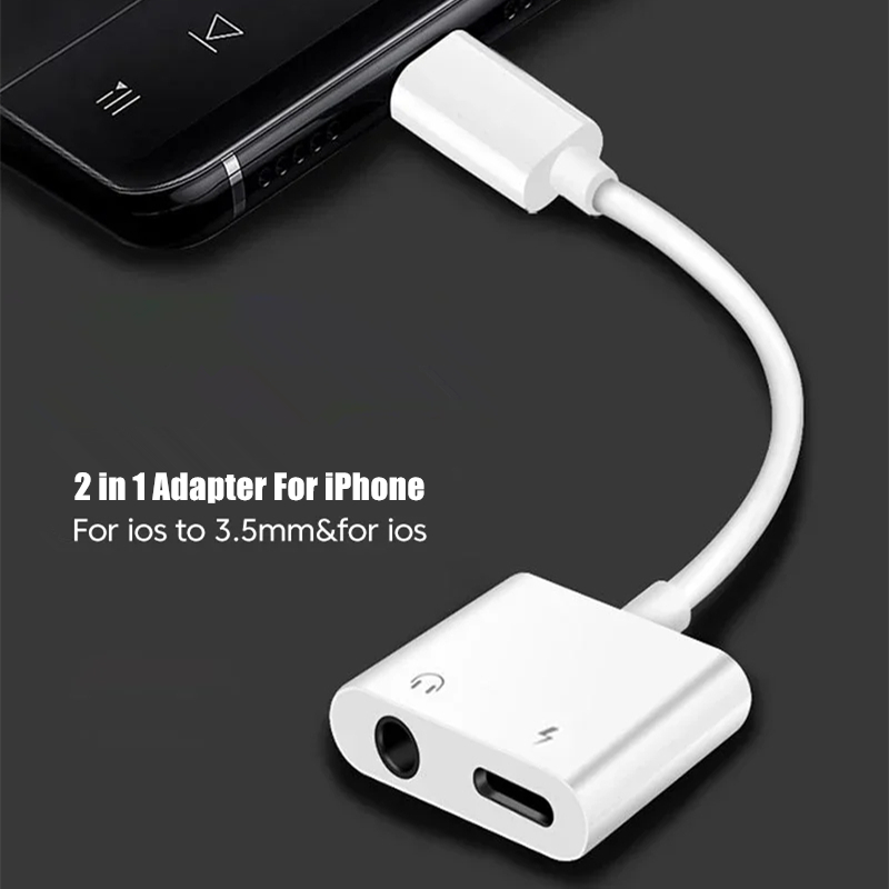 2-in-1 iOS zu 3,5mm Klinke Aud – Earphone Splitter Jack Bewertung und Preis