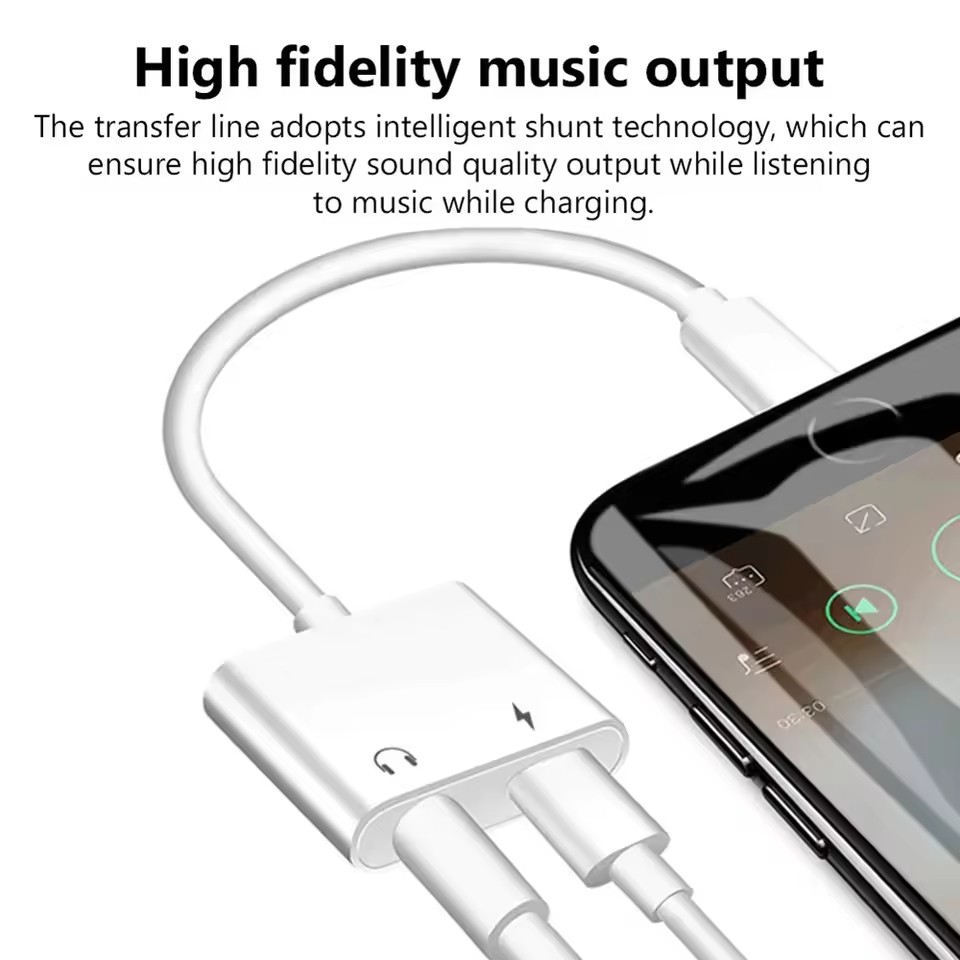 2-in-1 iOS zu 3,5mm Klinke Aud – Earphone Splitter Jack Bewertung und Preis